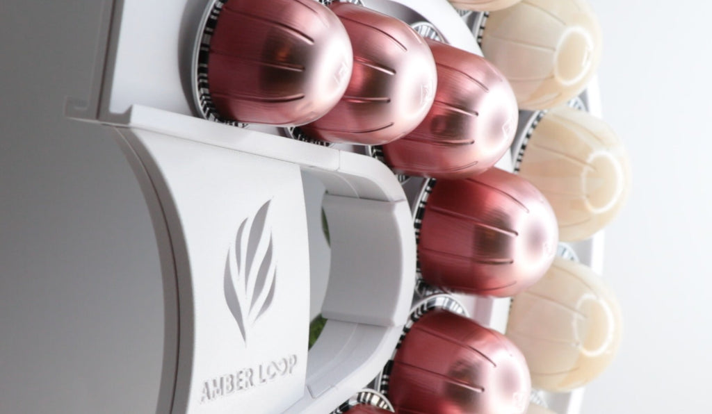 AMBER LOOP ネスプレッソ ヴァーチュオ対応 カプセルホルダー ホワイト