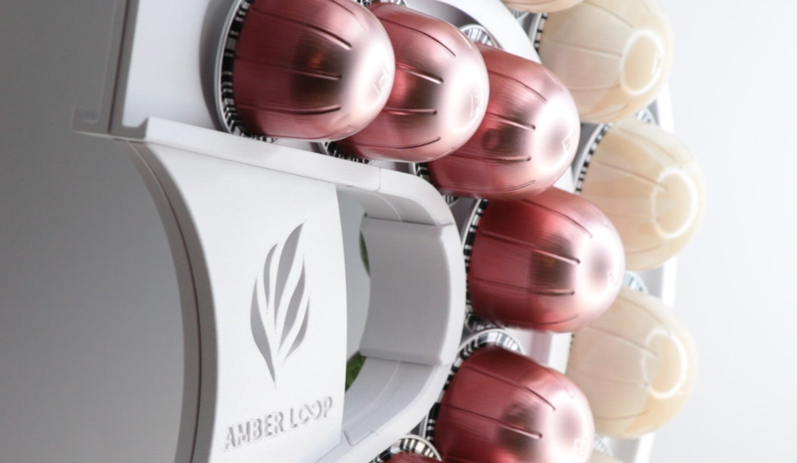 AMBER LOOP ネスプレッソ ヴァーチュオ対応 カプセルホルダー ホワイト